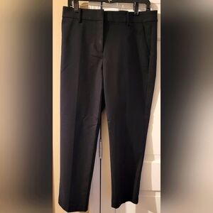 Loft Navy Cropped Dress Pants